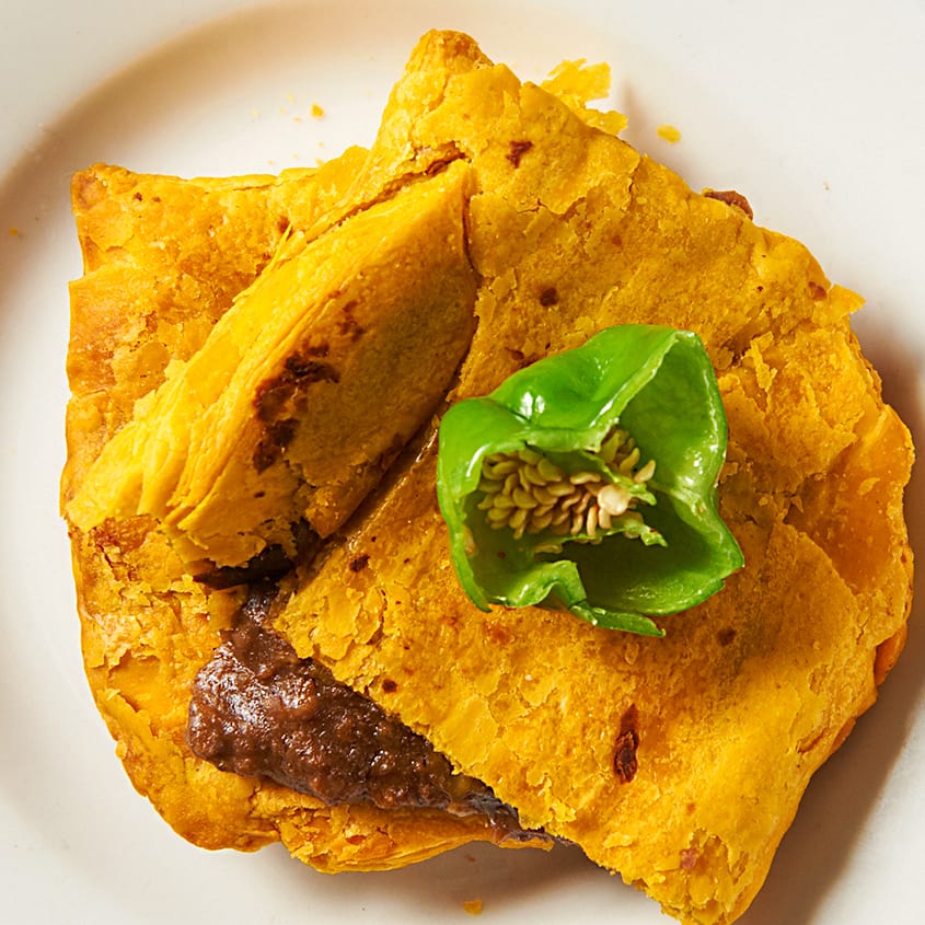 Jamaican Beef Patty.